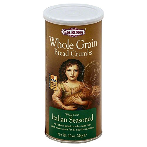 Gia Russa Whole Grain Italian Seasoned Bread Crumbs#44; 10 oz#44; - Pack of 6