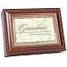 Cottage Garden Grandmas Forever Woodgrain Music Box Plays Wonderful World