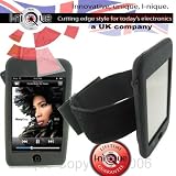 i-nique Tuff-Luv  Apple Touch series 'ECLIPSE BLACK' Silicone skin case cover Sportspack + Armband 8GB/16GB)