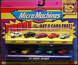 Micro Machines Euro Sport #6 Collection w/5 Bonus Cars