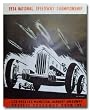 1934 Los Angeles Municipal Airport Pacific Speedway Poster Print