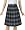 royal/lt. blue/gold *plaid #57*