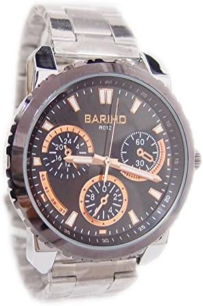 SunShine Day New Arrival Fashion High Quality Bariho Stainless Steel Watch Men Japan Movement Quartz Wrist Watch R012