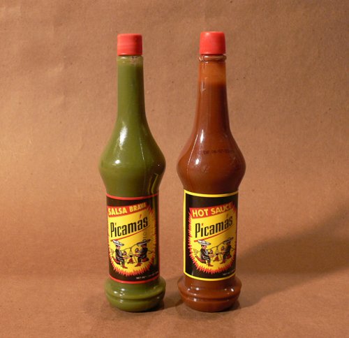 Picamas Hot Sauce & Salsa Brava 7.05 oz. from Guatemala (2 Pack)