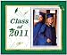 Graduation Class of 2011 (Classic) Picture Frame Gift , Green