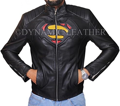 Men's Batman Vs Superman-Dawn of Justice Real Black Leather Jacket