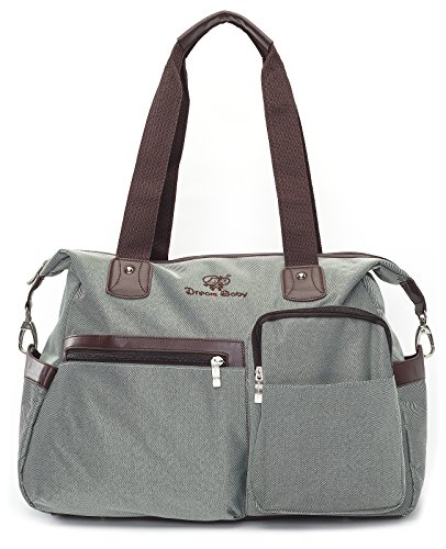 Mlife Large Designer Baby Diaper Bags Tote Satchel (Blue)