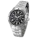Accurist MB737B Gents Chronograph Stainless Steel Bracelet Watch With Black Dial