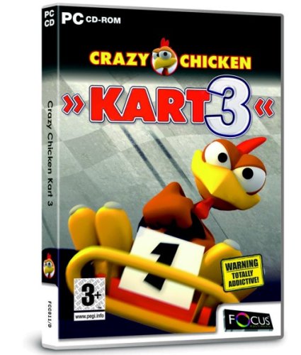Childrens Toyshop  Video Games : Crazy Chicken Kart 3 (PC CD)