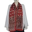 Women Fashion Printed Crepe Silk Scarves 20 X 68 Inches