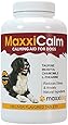 MaxxiCalm Calming Aid for Dogs with Canine Behavior Training Guide - Supports Balanced Behavior - Helps Pets Coping With External Stresses - Non-Drowsy - 120 Tablets