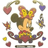 DISNEY ケータイデコ蒔絵 （ミニー）