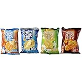 Quest Nutrition Protein Chips, Variety Pack Including BBQ, Sea Salt, Cheddar & Sour Cream, & Sour Cream & Onion, Pack of 8, 2 Bags of Each