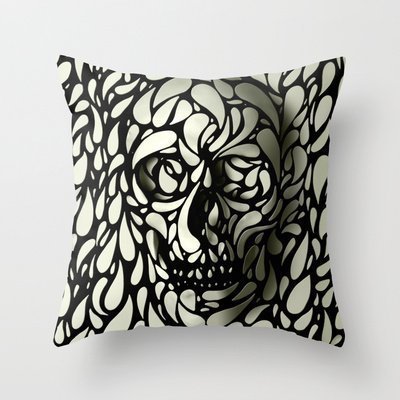 Fashionable Home Decor Yan Skull Pillowcase New Design Pillow cover for Sofa Octopus