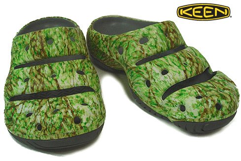 KEEN キーン Men's Yogui メンズ ヨギ　Forest Pellet　樹木柄
