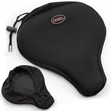 Bike Bicycle Gel Tour Saddle Seat Cover with Drawstring 30x26x2 cm