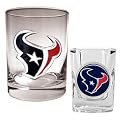 Houston Texans Glass and Shot Glass Set - Clear