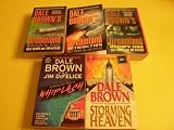 5 BOOKS by Dale Brown Dreamland series..Satans Tail, Razors Edge, Retribution,Storming Heaven, Whiplash (dreamland)