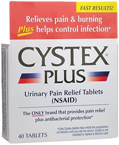 DSE Healthcare Cystex Plus Urinary Pain Relief Tablets 40 Tabs by DSE HealthCare