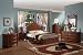 6-Piece King Platform Storage Complete Bedroom Set by Hospitality Rattan - Medium Wood (6-PC-SET-708-B-K)