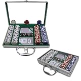 200 Royal Suited 11.5g Chips w/Clear Cover Aluminum Case