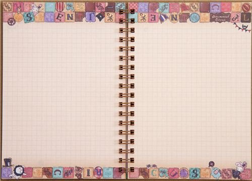 Imagen 3 de Cuaderno de Anillas de Sentimental Circus con cuadritos