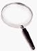 GX Optical Opticron 59551 Classic Hand Magnifier, 50mm Diameter, 3X Magnification, Highest Quality, PMMA lens with metal frame and tapered handle