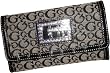 Guess Wallet Spring Fling Slg Black w/ Rhinestones