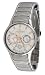 Skagen#745SGX Women's Stainless Steel 3 Dials Multi Function Crystal Index Watch