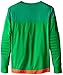 adidas Performance Youth Top Goalkeeping Jersey, Medium, Green/Twilight Green/Legacy
