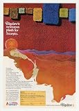 1971 Bigelow Deaufield Plush Carpet Scorpio Woman Print Ad
