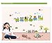 W&M Children Room Sitting Room Bedroom Decorative wall Decal Stickers Train/Animals