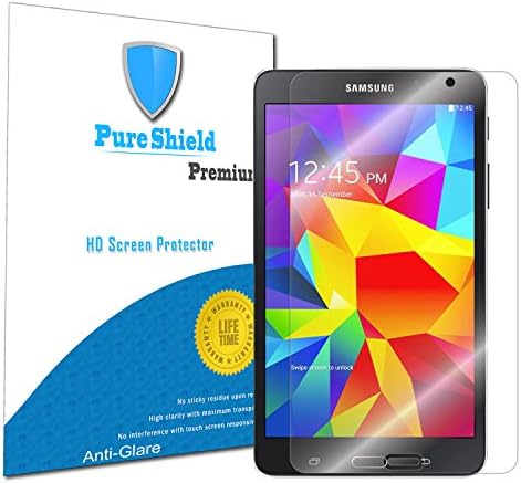 Pure Shield® Premium Screen For Samsung Galaxy Tab 4 8.0 inch, Anti-Glare Screen Protectors [3-Pack] Lifetime Warranty (Galaxy Tab 4 8, Anti-Glare)