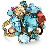 Sorrelli Tropical Swarovski Bold Crystal Clust
