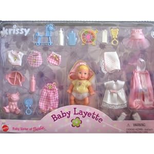 Barbie KRISSY Baby Layette Doll Set (1999)