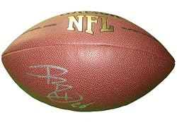 Kansas City Chiefs Dwayne Bowe Autographed NFL Wilson Composite Football, LSU Tigers, Proof Photo
