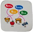 おぼえちゃおう! ABC♪光で答えが出てくるハンカチ