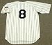 YOGI BERRA New York Yankees 1951 Majestic Cooperstown Throwback Home Baseball Jersey, MEDIUM