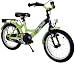 bike*star 40.6cm (16 Zoll) Kinder-Fahrrad - Farbe Schwarz & Grün