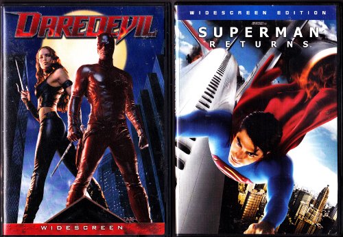  Daredevil , Superman Returns : Superhero 2 Pack