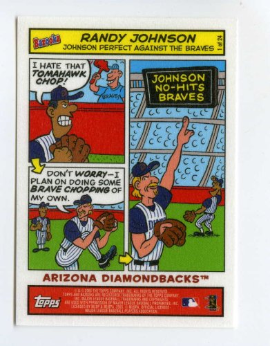 2005 Bazooka Comics 1 Randy Johnson Arizona Diamondbacks (Baseball Cards)