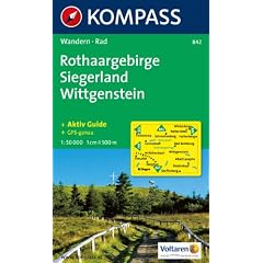 Rothaargebirge - Siegerland - Wittgenstein 1 : 50 000: Wandern, Rad. GPS-genau