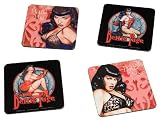 Vandor Bettie Page Coasters, Set of 4