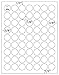 1,260 Label Outfitters Printable Metallic Gold Foil Round Circular Laser Printer Labels 20 Sheets