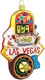 Las Vegas Glass Ornament