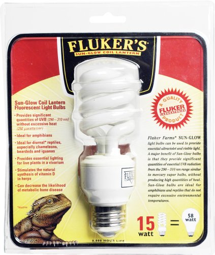Fluker's Sun Glow Coil Lantern 20 Watt Bulb Flukers 23001