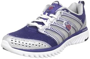 K-Swiss Men's Blade-Light Running Shoe, Blue Print/Red/Silver, 13 M