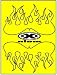 Fatty Flames Paint Mask XXXM021L