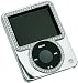 Gilty Couture Silver-Plated Slider Case with Clear Swarovski Crystals for iPod nano 3G