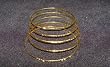 Gold Plated Bangles Bracelets